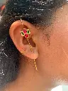 LOTUS EAR CUFF
