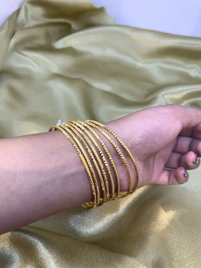 Gold Bangles