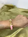 Pink H Baracelet