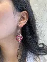 Crimson Earring