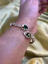 EMERALD DEWDROP AD BARACELET