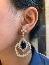 AD TEARDROP EARRING