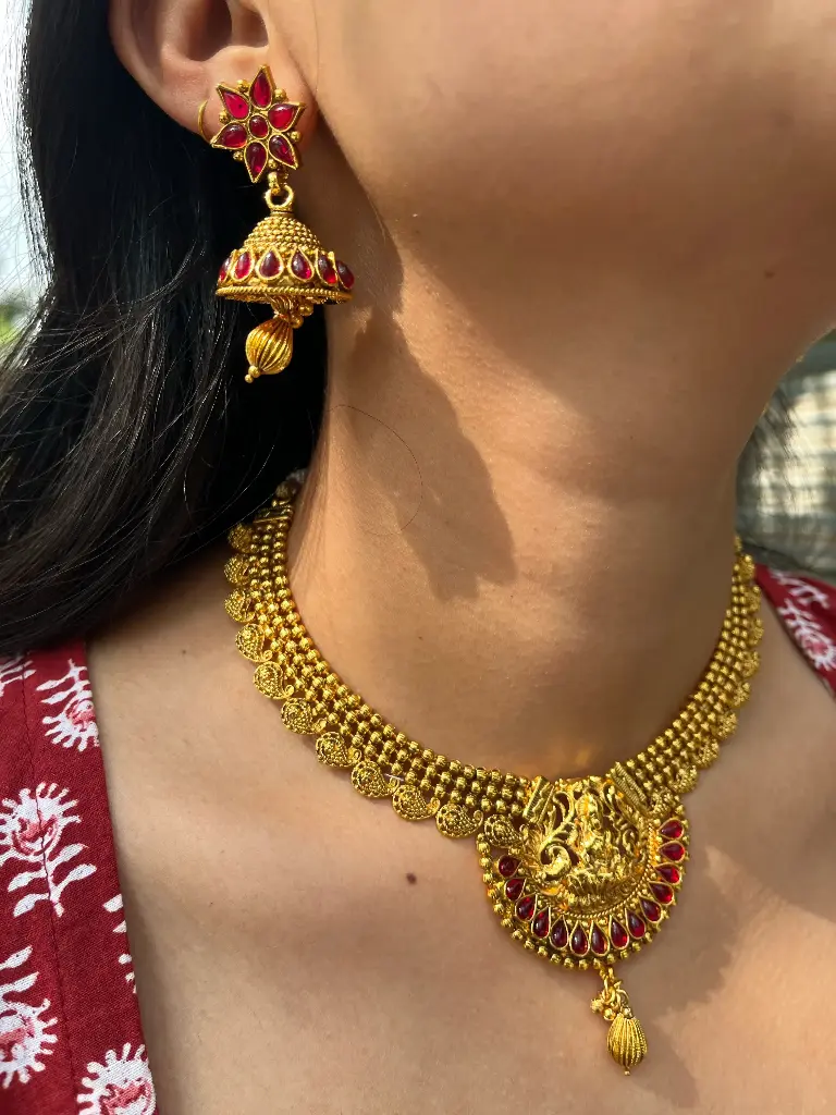 RED STONE TEMPLE SET