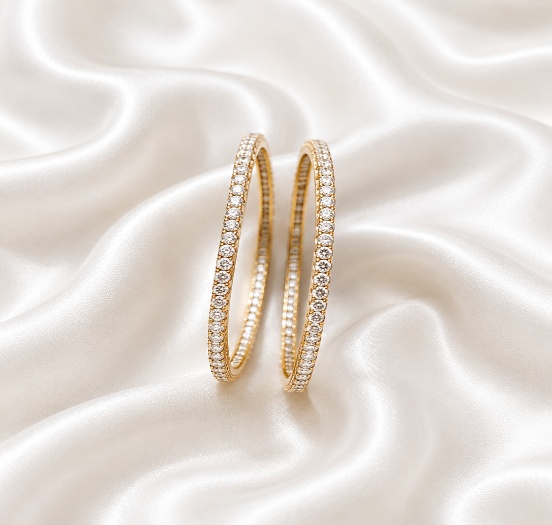 Diamond Small Bangles