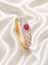EXQUISITE DIAMOND & RUBY OPENABLE BRACELET