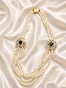 MULTILAYERED PEARL NECKLACE