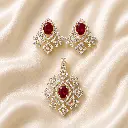 ROSELLE ROYAL DIAMOND PENDENT SET