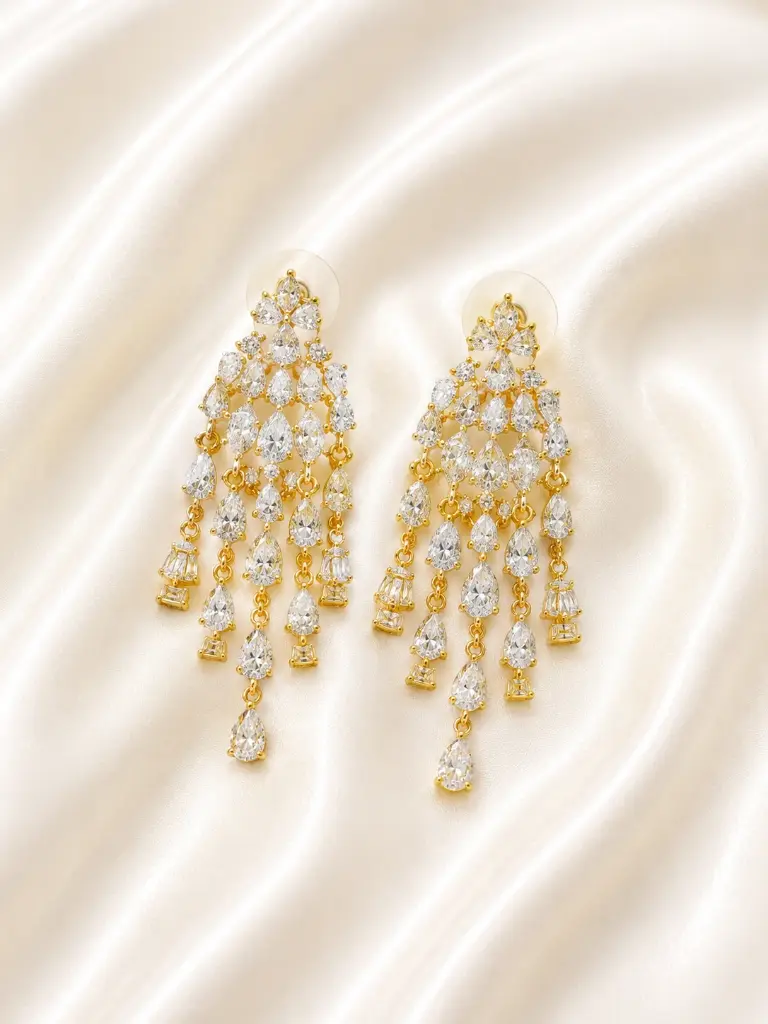 CHANDELIER DROP EARRING
