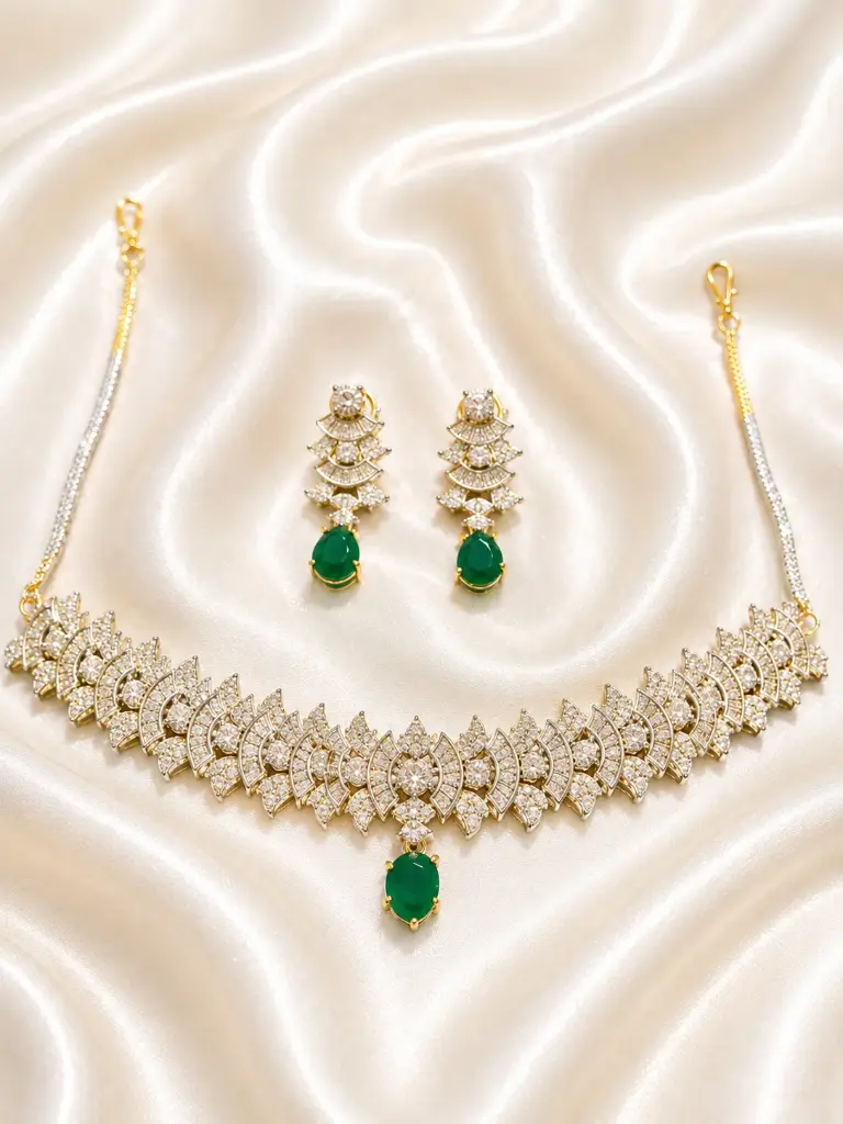 BAGUETTE AND ROUND CUT AD SET