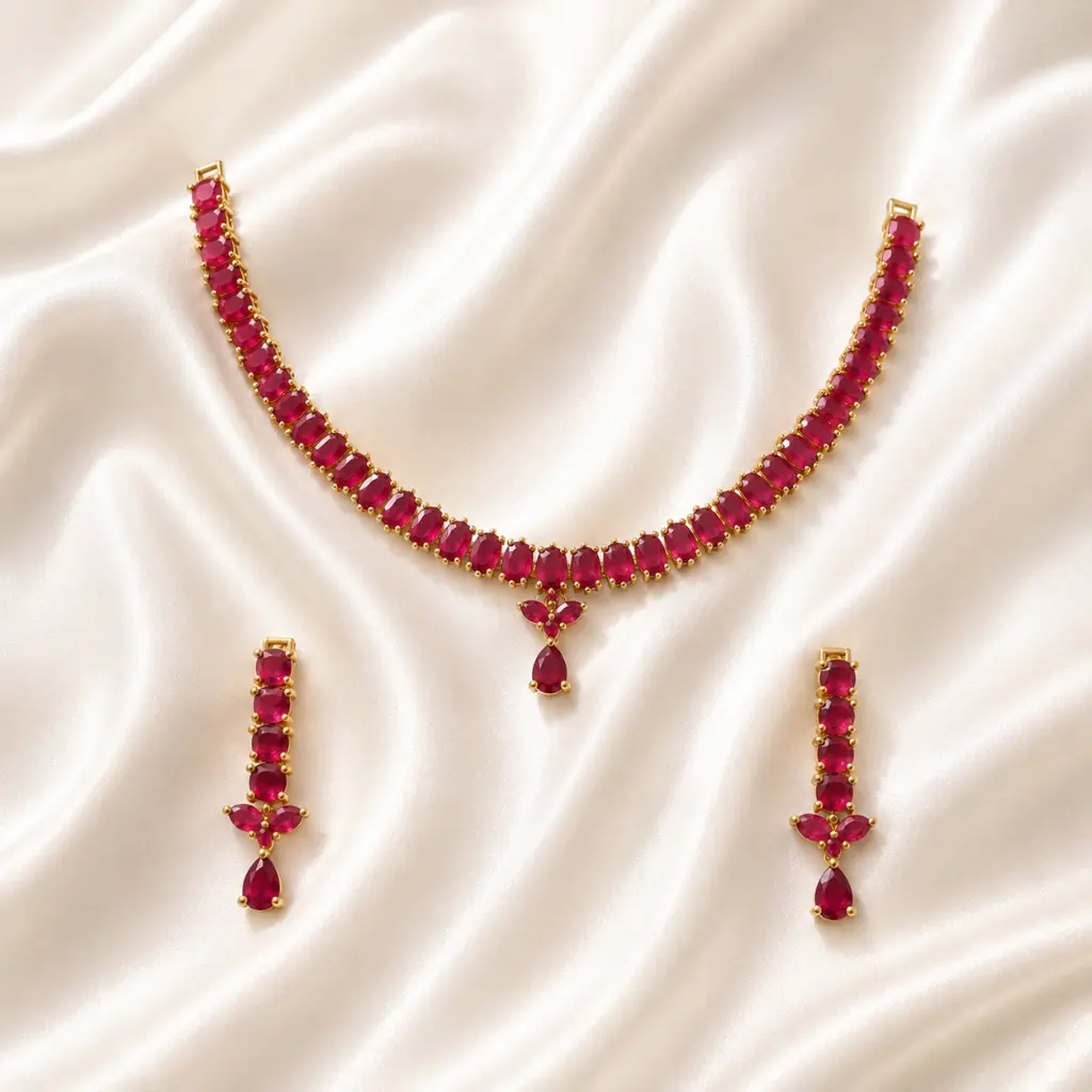 MARRON CHOCKER SET