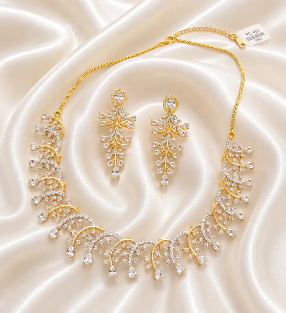 SUN RAY NECKLACE SET