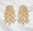 White Jhumka