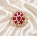 Ruby Pink Ring