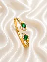 EMERALD DEWDROP AD BARACELET
