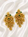 ANTIQUE GOLD DANGLER EARRING