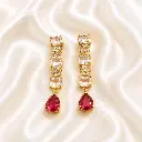 CONTEMPORARY GOLD DROPS