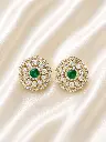 GREEN GEMS EARRING