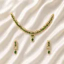 GOLD TONED NECKLACE SET