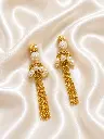 PEARL TASSEL EARRING