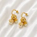 PEARL HOOP JHUMKA
